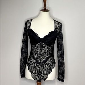 Sweetheart Neck Bodysuit